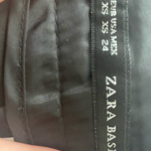 Zara Black Envelope Skort - Picture 4 of 4
